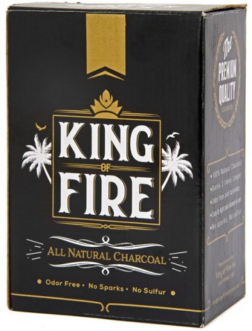 King Of Fire Charcoal (72PC)